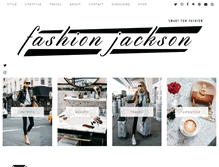 Tablet Screenshot of fashionjackson.com